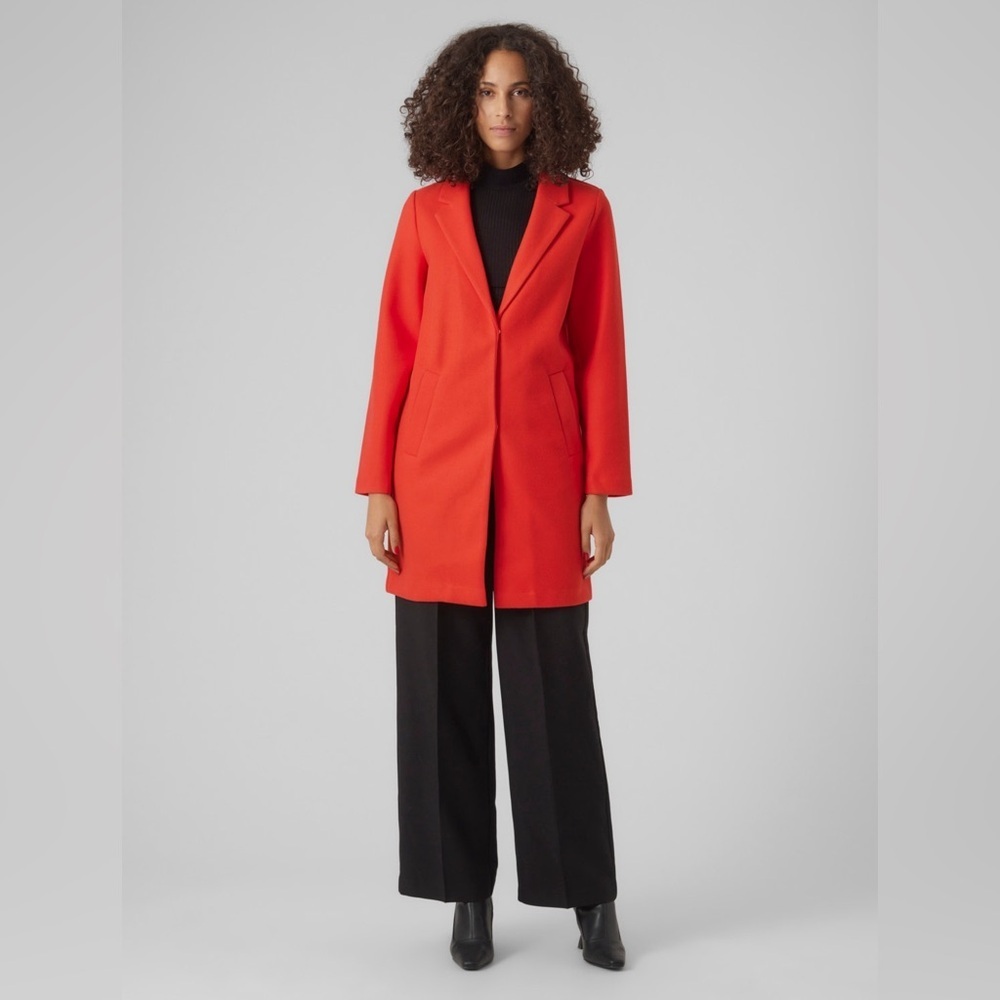 Carolina Belle Women's Bold Red Blazer Size S